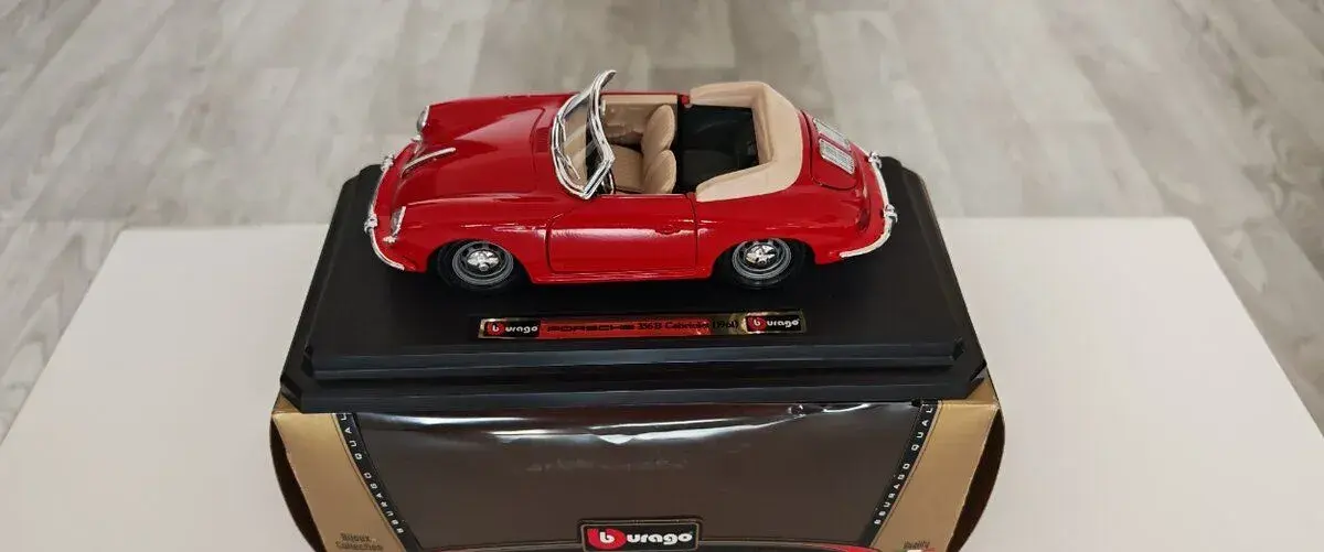 BBURAGO Porsche 356 B Cabrio-1:24 Top