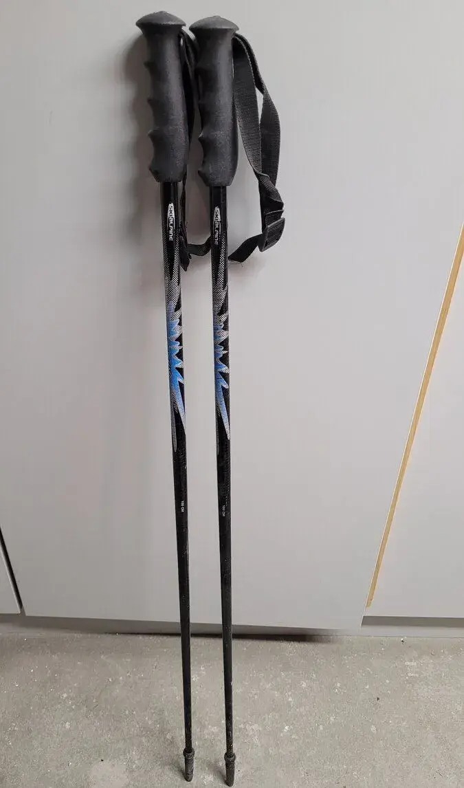Dětské sjezdové hůlky ski alpine carbon kid 100cm