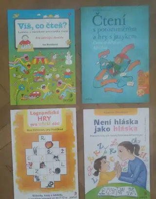Logopedické pracovní sešity a knížky