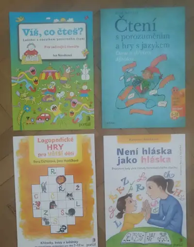 Logopedické pracovní sešity a knížky
