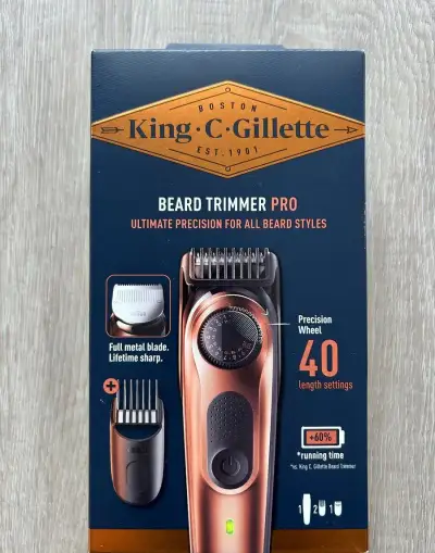 King C Gillette Beard Trimmer Pro NEROZBALENÉ