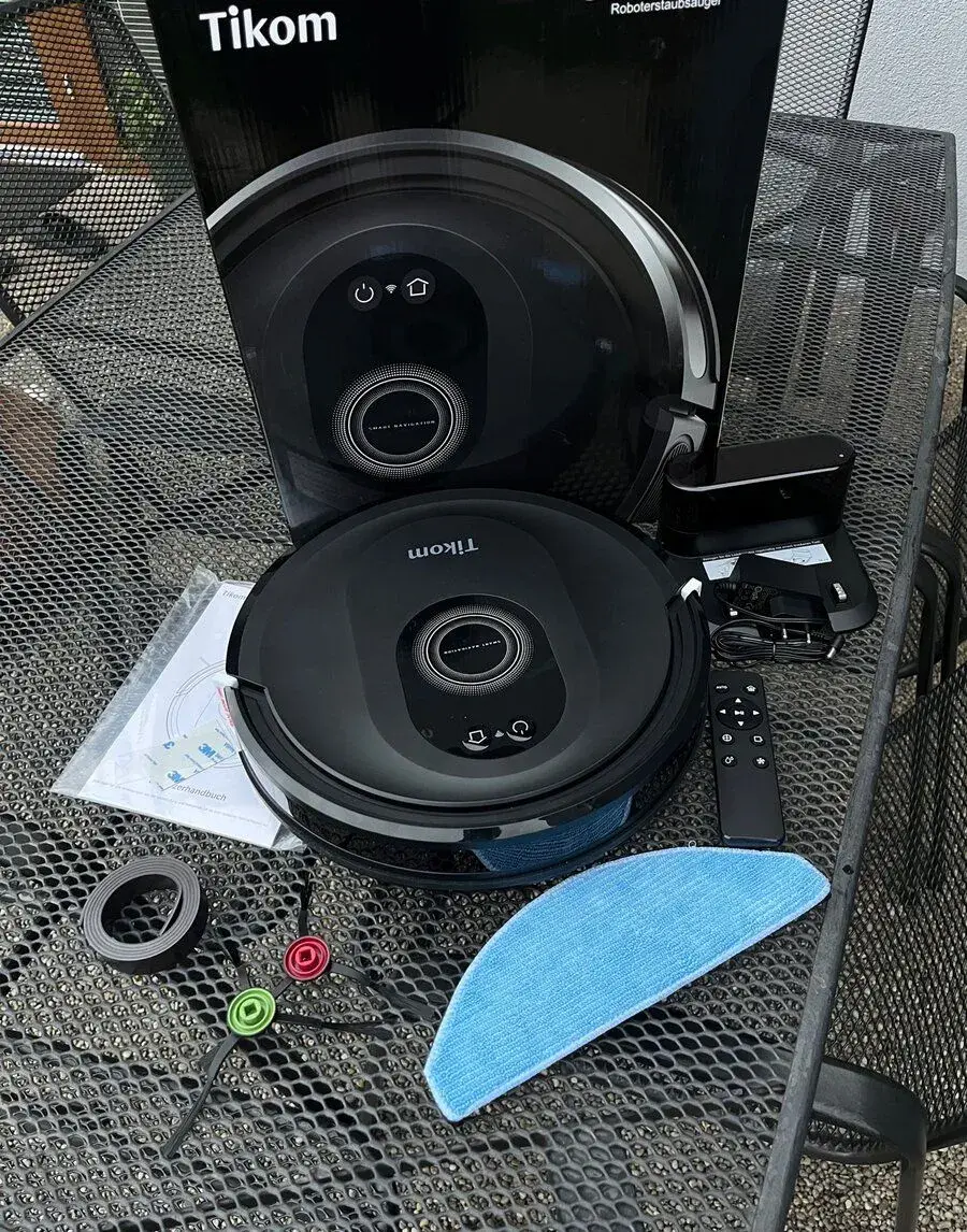 Robotický vysavač Tikom G8000 Max (2v1)