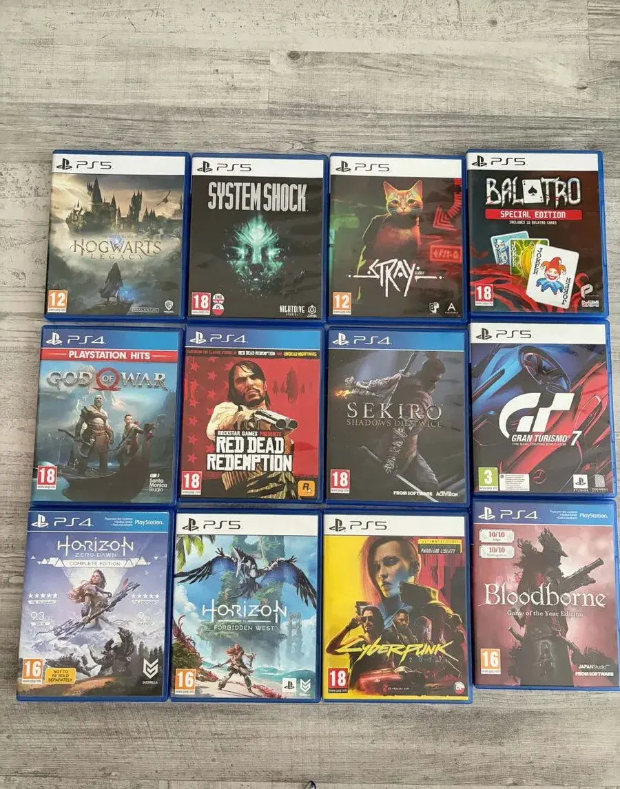 Hry PS5 / PS4 – Demon's Souls, TLOU 2, GT7, Cyberpunk, Bloo