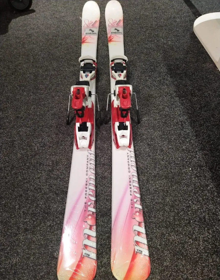 Skialpový set MOVEMENT 173 cm (NOVÉ) + vázání,PÁSY