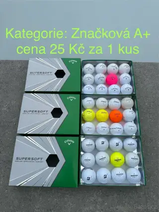 Hrané golfové míčky - cena 25 Kč za 1 kus