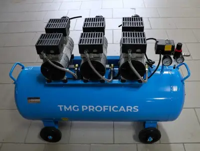 Bezolejový kompresor 100L, 485l /min, 8 Bar