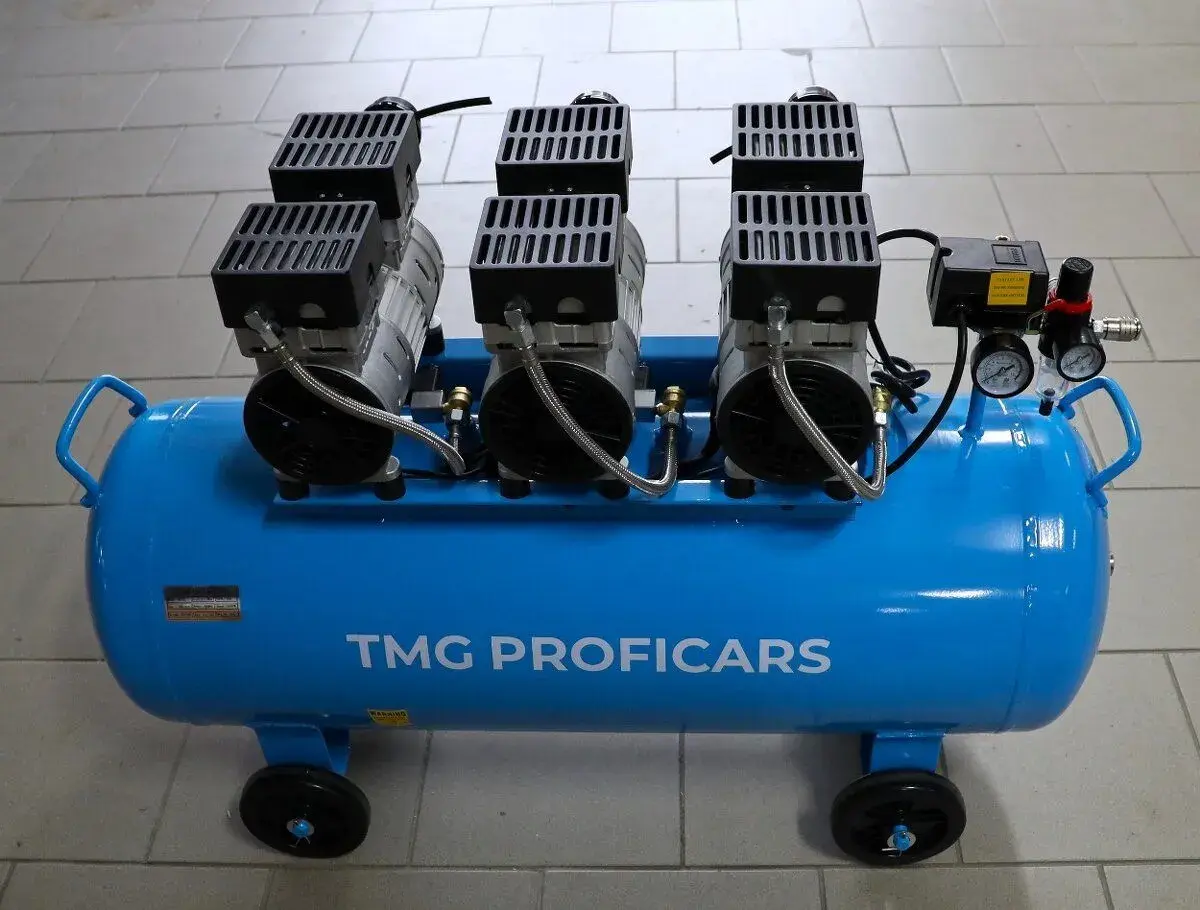 Bezolejový kompresor 100L, 485l /min, 8 Bar