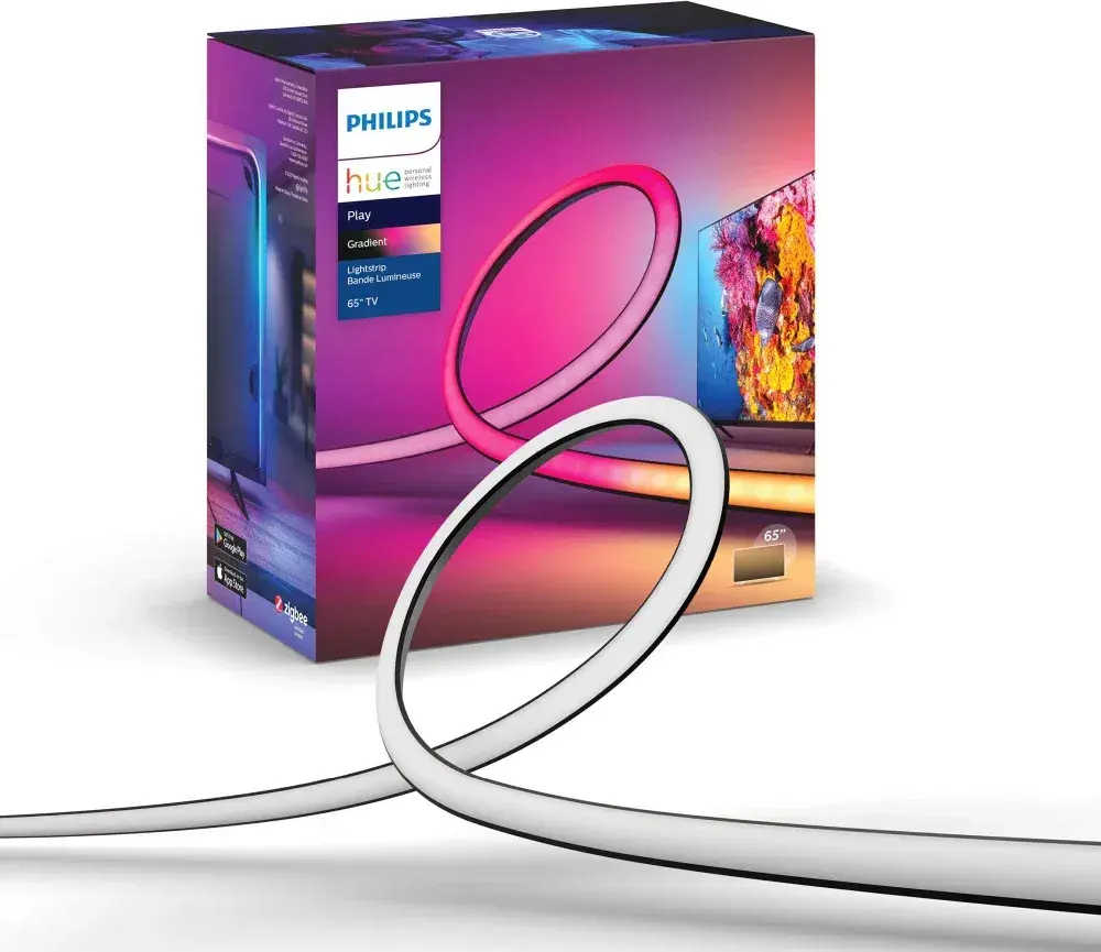 Philips Hue Play gradient strip light pro 65" TV