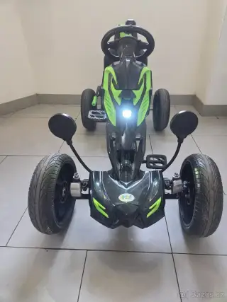 Šlapací motokara s tuningem