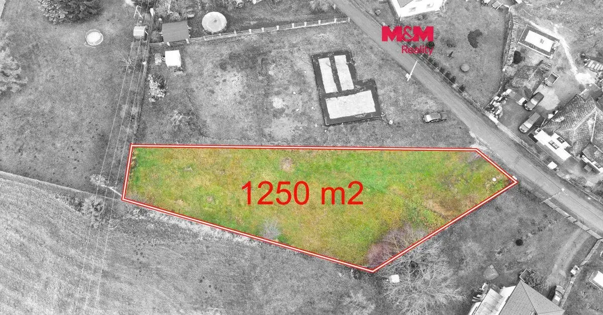Prodej pozemku k bydlení, 1250 m², Seč
