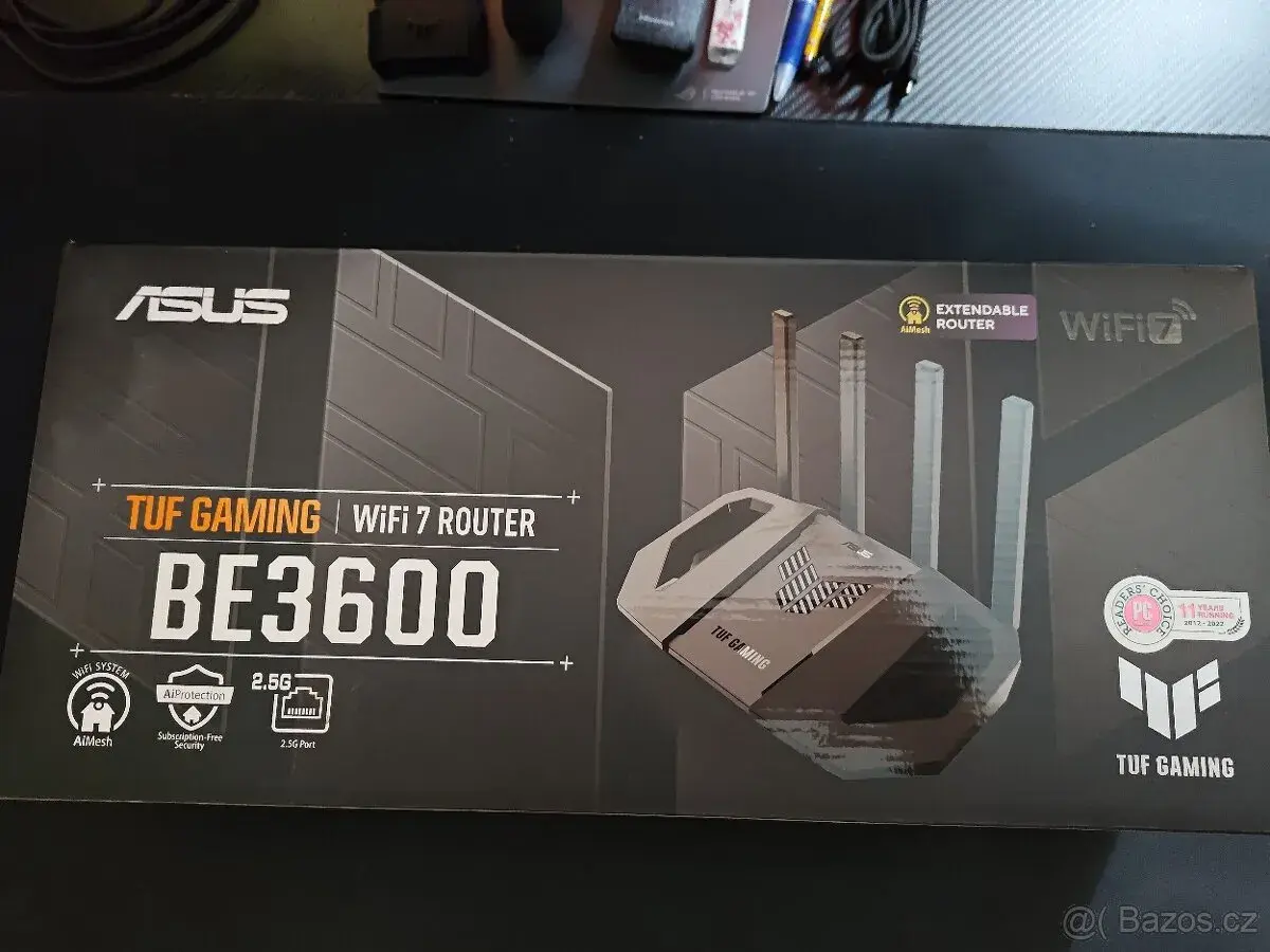 WiFi router ASUS TUF-BE3600