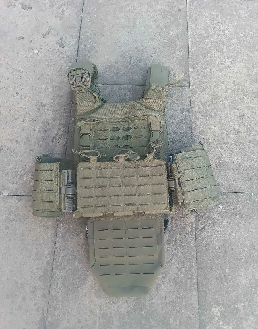 Airsoft vesta oliva
