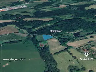Zahrada 3 309 m², Podíl 63 % o výměře 2 068 m²