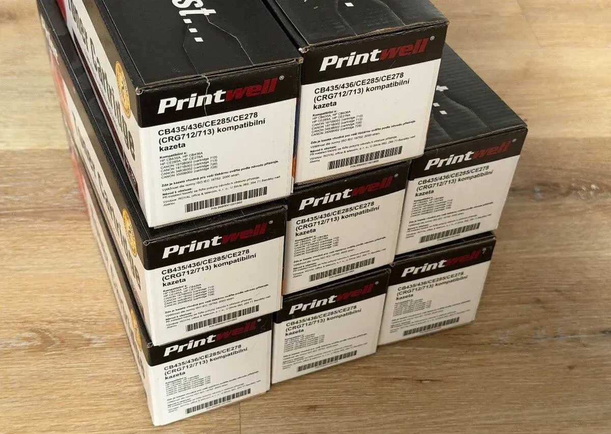 Toner HP 85A (CE285A) kompatibilní, 8 ks, nové