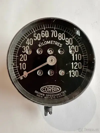 CORBIN BROWN SPEEDOMETER pro motocykly Harley a Indian