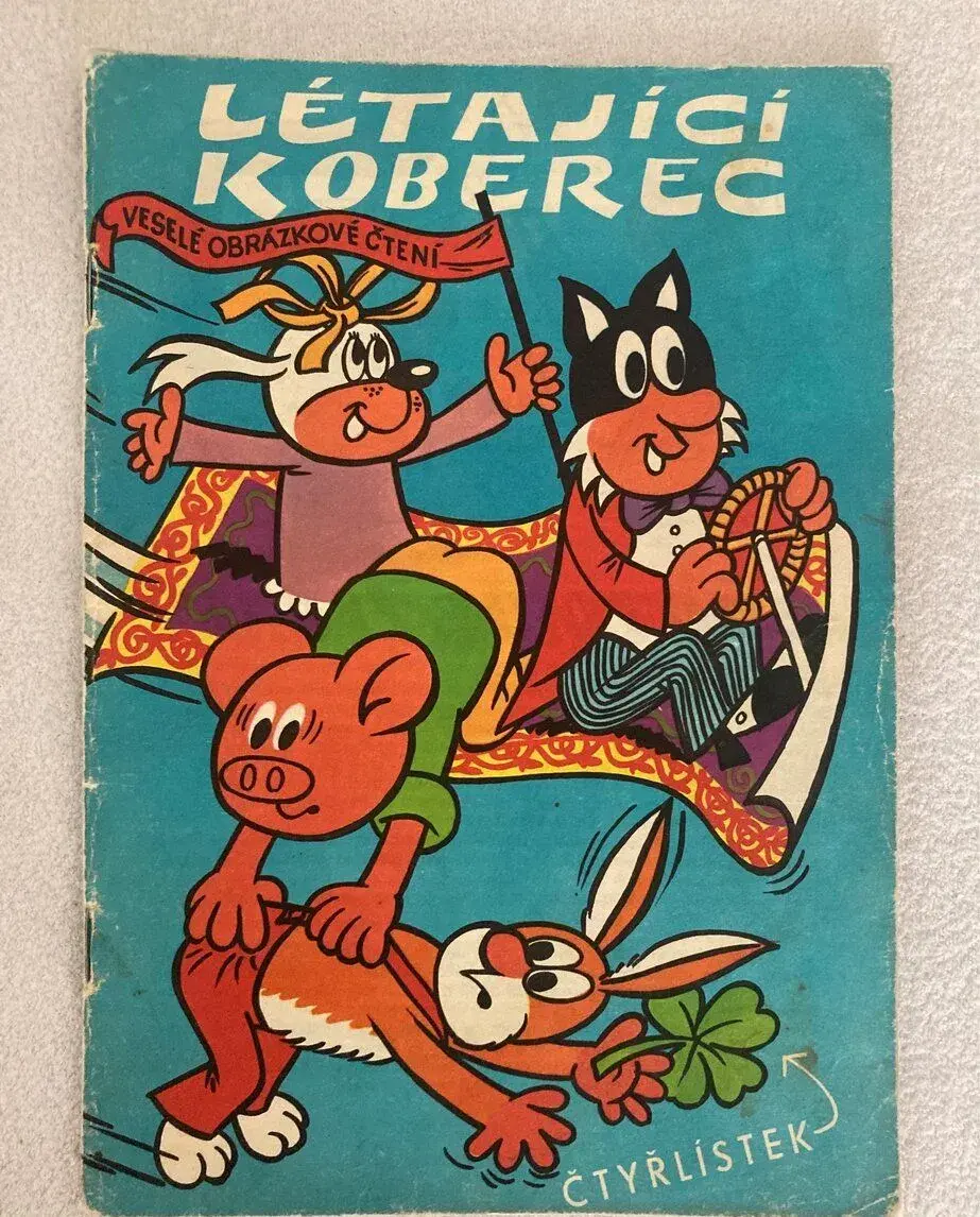 Čtyřlístek č. 8 Létající koberec
