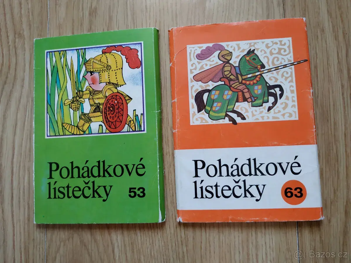 Retro Pohádkové lístečky č. 53 a č. 63