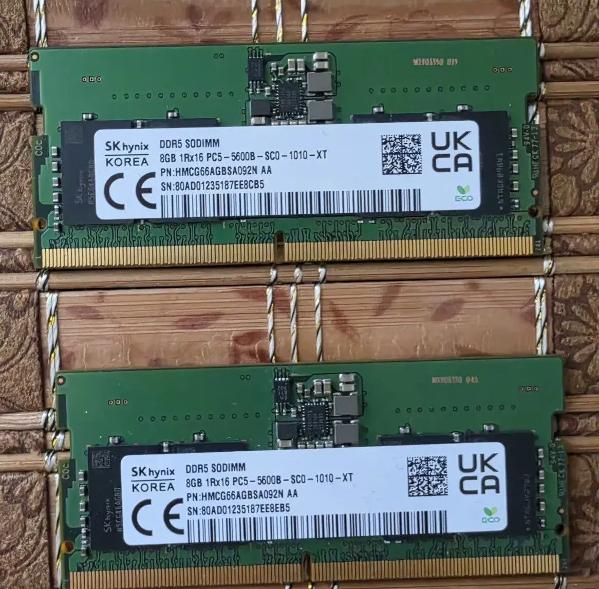 RAM SK hynix 16GB (2x8GB) DDR5 5600 MHz SO-DIMM