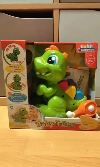 Baby T-rex clementoni CZ, SK (dinosaurus)