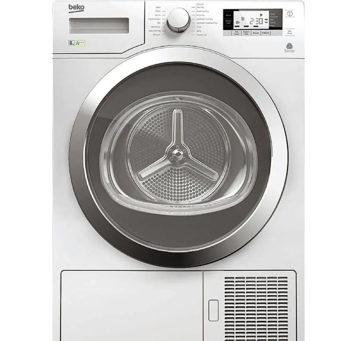 Úsporná sušička prádla Beko DPY 8506 GXB1 (A+++, 8 kg)