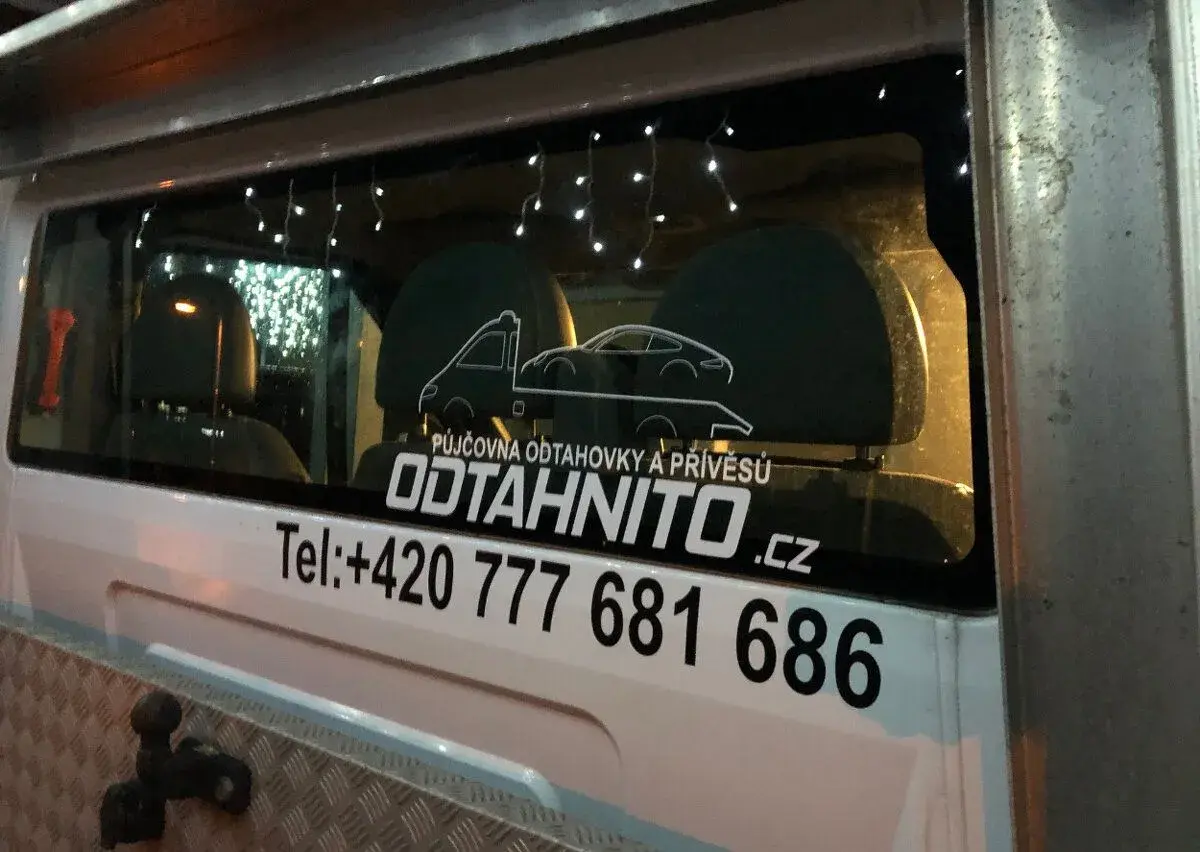 Pronájem odtahovky na sk. B do 3500kg