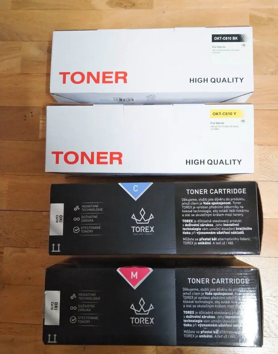 Tonery OKI C610