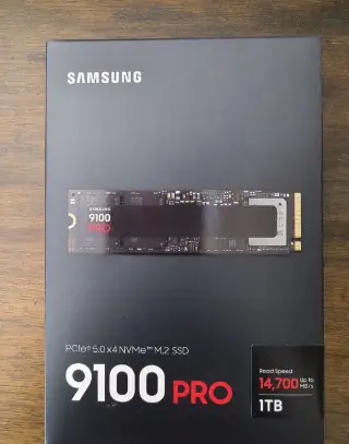 Nové SSD Samsung 9100 pro 1TB. Záruka