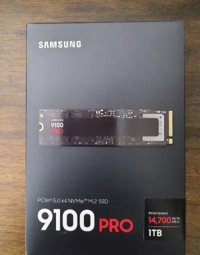 Nové SSD Samsung 9100 pro 1TB. Záruka