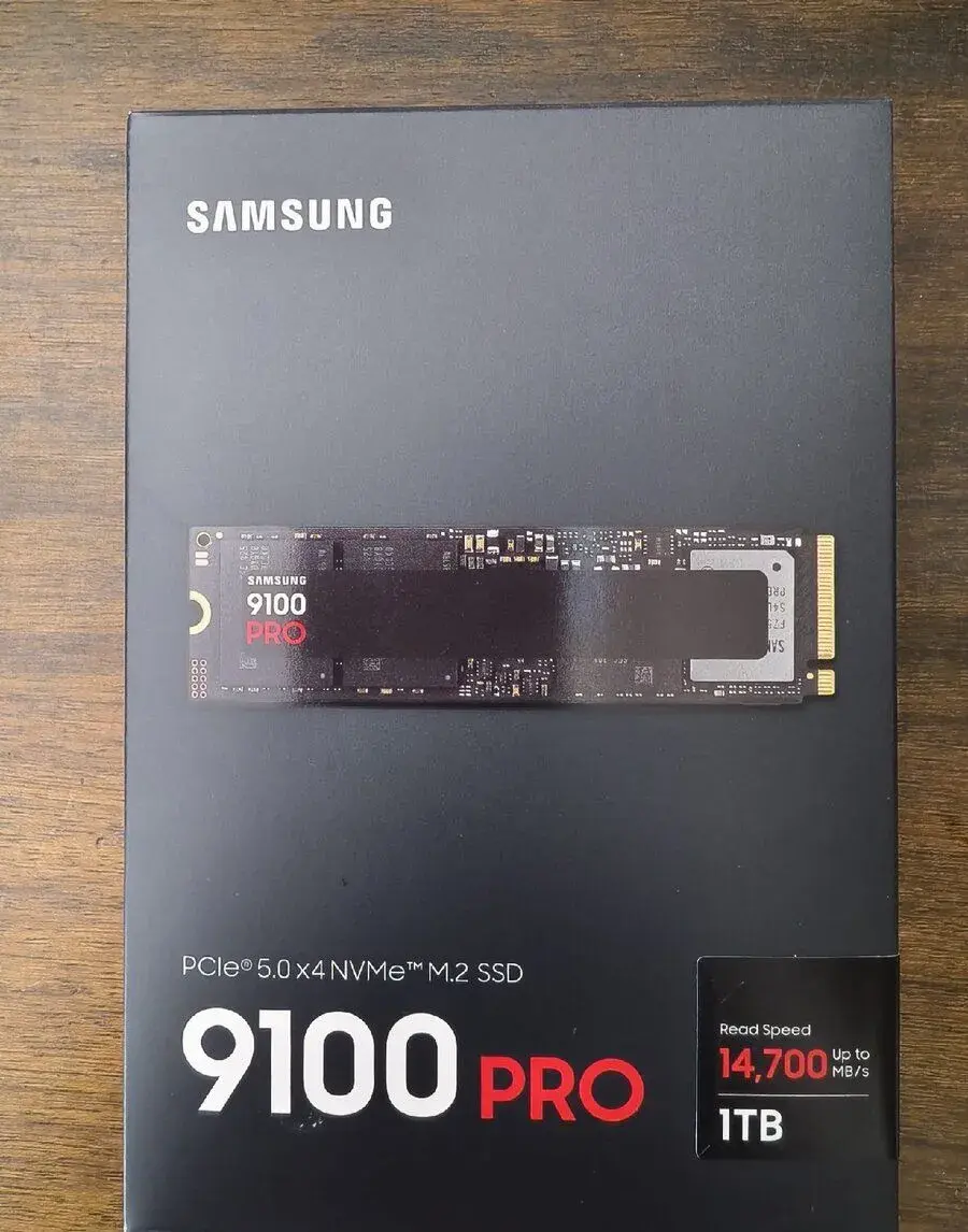 Nové SSD Samsung 9100 pro 1TB. Záruka