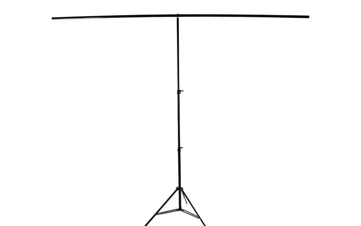 Držák fotografického pozadí typu T – Stabilní stativ 2×2m