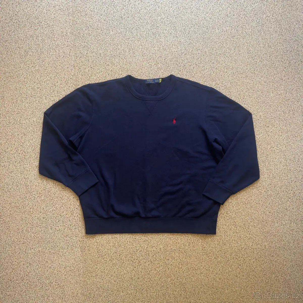 Pánská tmavě modrá mikina Ralph Lauren Polo | Vel. XXL