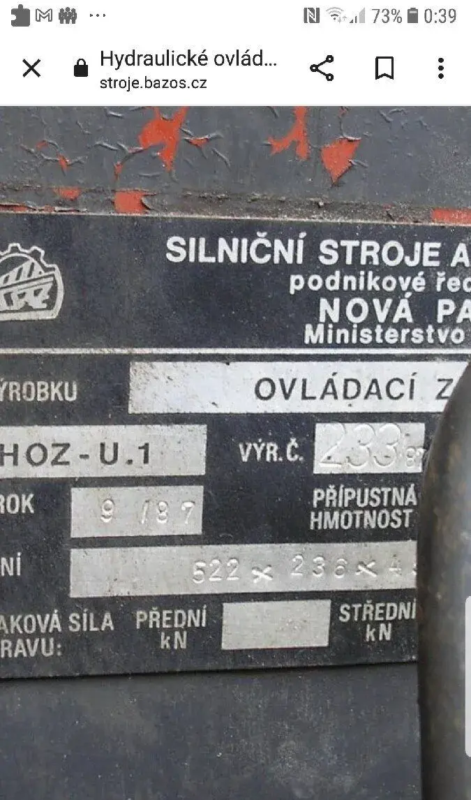 Nový elektromotor pro HOZ U -1