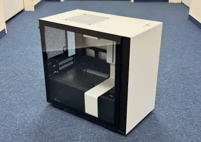NZXT H210 White - PC skříň mini ITX bílá
