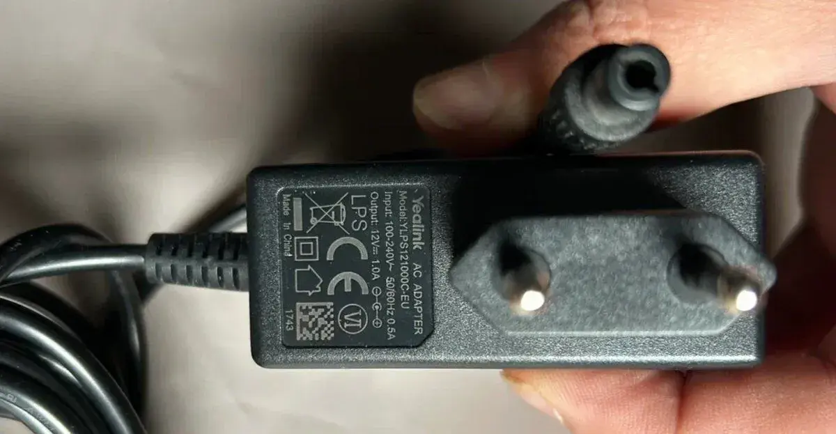 Napájecí adaptér Yealink 12V / 1.0A