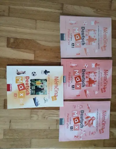 Učebnice němčiny a pracovní sešity