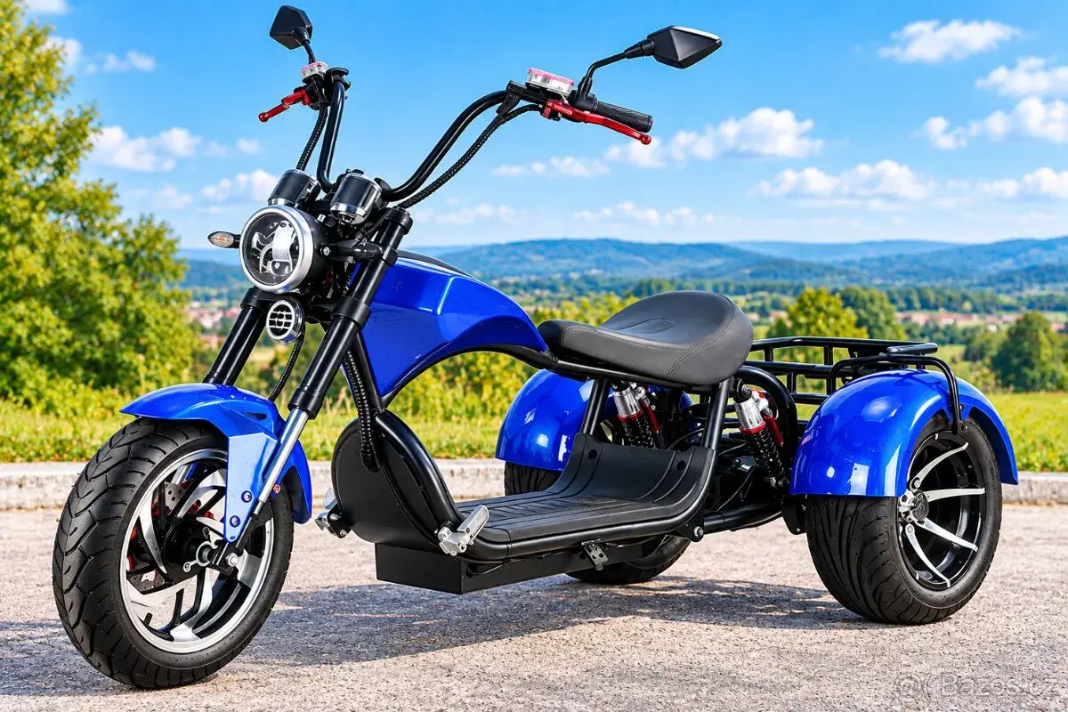 Elektrická tříkolka Aligátor 2000 W / 20 Ah – vyndavací bate
