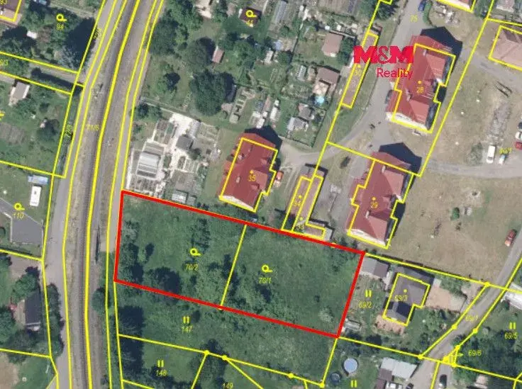 Prodej pozemku k bydlení, 1694 m², Velké Hamry