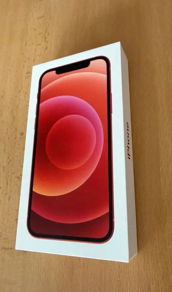 iPhone 12 RED originál krabička