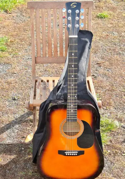 Akustická kytara SOUNDSATION Yosemtie DN-SB + pouzdro