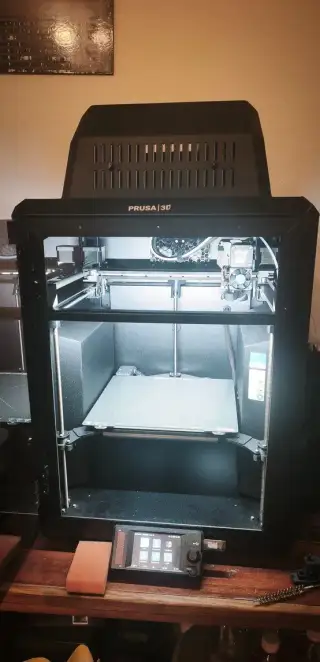 PRUSA CORE ONE+ s MMU3 a kamerou