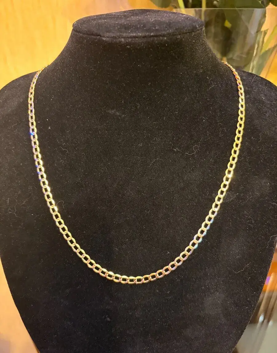 Zlatý řetízek 14K - 51 cm