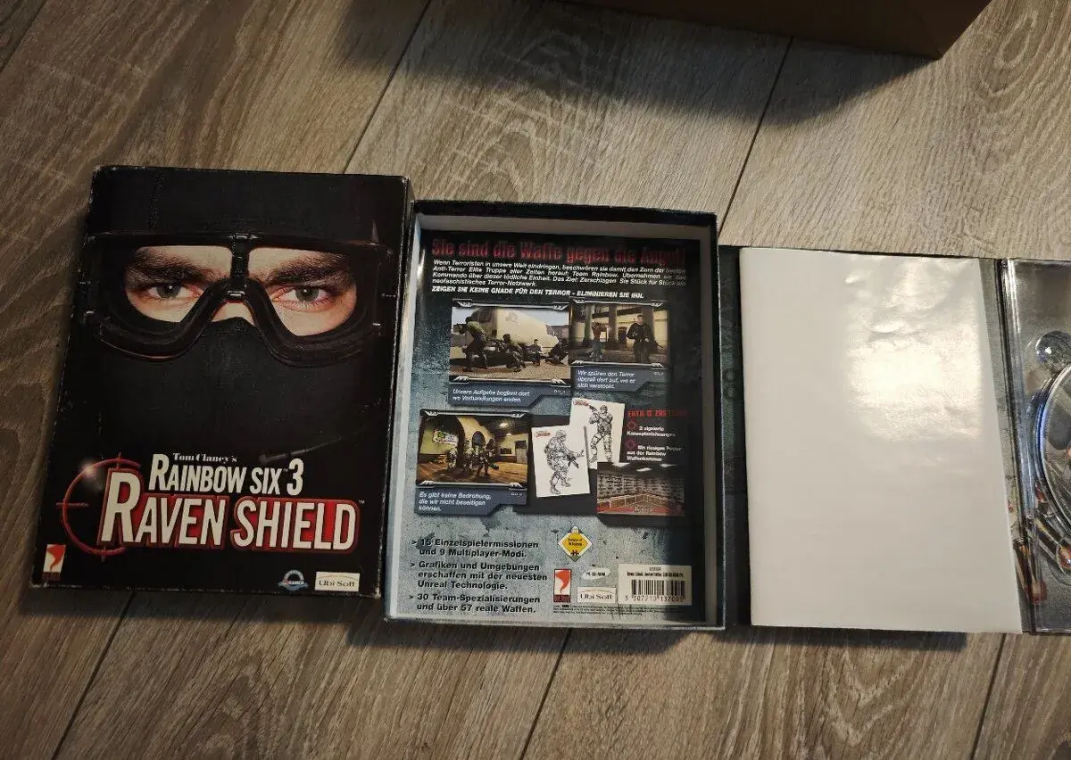 Retro PC hra - Rainbow six 3 Raven Shield