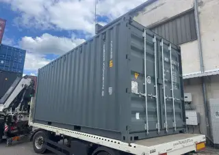Lodni kontejner 20DV 6m, ONE WAY RAL 7016