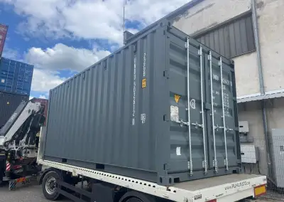 Lodni kontejner 20DV 6m, ONE WAY RAL 7016