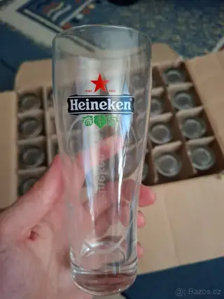 Nové pivní sklenice / sklo - 0,25 l