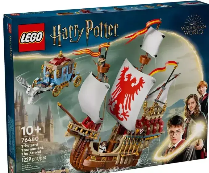 NOVÉ Lego 76440 Turnaj tří kouzelníků: Příjezd