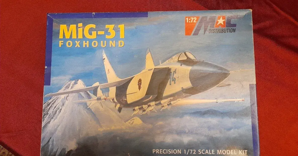Model letadla: MIG - 31 FOXHOUND