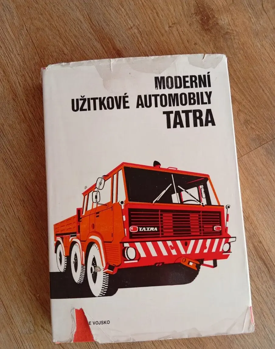 Kniha Moderní užitkové automobily Tatra (1979) + OBR. PŘÍL.