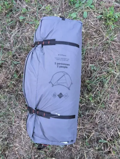 SIMOND MT900 trekový stan 2 osoby ultralight Decathlon