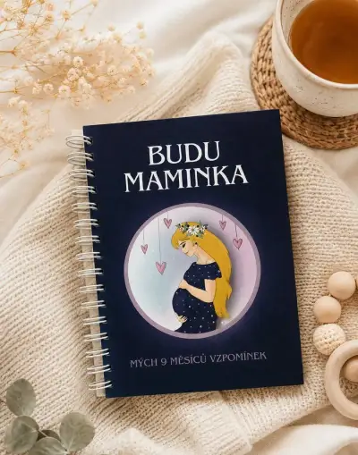 Těhotenský deník „Budu maminka“ – 9 měsíců vzpomínek